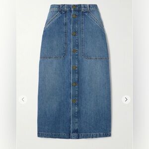 FRAME Modern Pocket MIDI Skirt